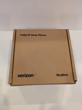 SIP-T42U YEALINK Ip Desk Phone Box #3
