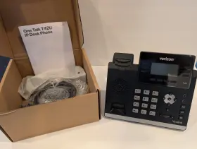 SIP-T42U YEALINK Ip Desk Phone Box