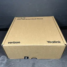 Yealink T74lte New Sealed Verizon One Talk Smart Desk Phone
