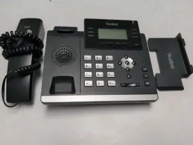 Yealink Vp-t41p Ultra-elegant Ip Phone Sip-t41p 6 Line 2 Port Voip Good Condition Used