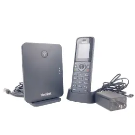 W73P YEALINK Ip Dect Phone Base Wireless Voip Sip W73P YEALINK Ip Dect Phone Base Wireless Voip Sip