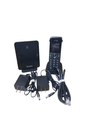 W73P-W73H YEALINK Ip Dect Phone Base Wireless Voip Sip W73P-W73H YEALINK Ip Dect Phone Base Wireless Voip Sip