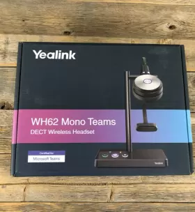 WH62-TEAMS-MONO YEALINK Dect Wireless Headset #2 WH62-TEAMS-MONO YEALINK Dect Wireless Headset #2