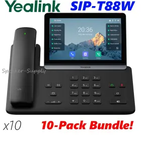 YEA-SIP-T88W YEALINK Wifi Ip Desk Phone Touchscreen