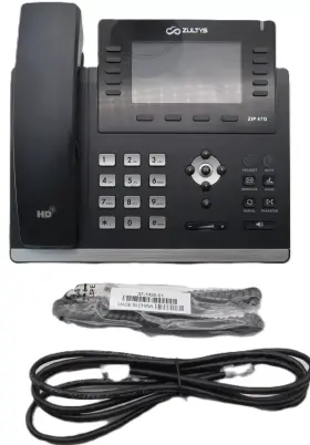 ZIP-47G ZULTYS Gigabit Sip Display Ip Phone ZIP-47G ZULTYS Gigabit Sip Display Ip Phone