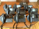 Lot Of 10 Mitel/shoretel/ringcentral Ip485g 8-line Voip Sip Phone. Fixed Price $400.00.