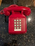 Cortelco Desk Phone W/ Built-in Grandstream Ht801v2 Ata + Poe Clean Voip Red. Fixed Price $149.00.