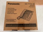 Panasonic Kx-t7731 24-button Backlit Display Phone Black (new In Original Box ). Fixed Price $219.00.