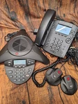 Polycom Soundstation 2 Expandable Conference Phone + Extended Microphones. Fixed Price $49.99.
