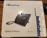 Genuinie Audiocodes 420hd Ip Phone Black. Fixed Price $17.25.