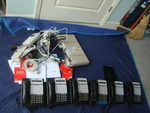 Avaya Phone System, Control Unit 103r, 6 Phones. Fixed Price $1250.00.