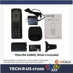 Yealink Ax86r Cordless Wi-fi Voip Handset Phone. Fixed Price $199.00.
