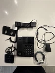 New Polycom Vvx 250 Ip Phone W Power Supply Plantronics Mda220 Usb Bundle. Fixed Price $119.95.