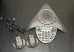 Polycom Soundstation Ip 6000 / 2200-15600-001 Sip Conference Phone (untested). Fixed Price $19.99.