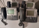 Cisco Cp-7941g Unified Ip Voip Business Office Phone W/base, Stand & Handset.. Fixed Price $39.50.
