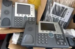 Lot Of 50 Cisco Cp-7945g Ip Phones Color Screen Poe Rj-45 Pulled/untested. Fixed Price $150.00.