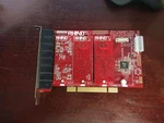 Rhino Rcb8fxx 8 Port Fxs/fxo Pci Telephony Card W/ 3 Fxo Modules (rev D + Rev E). Fixed Price $35.00.
