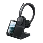 Yealink Wh64 Workstation Dual Wireless Headset System, Touchscreen Base, Dect. Fixed Price $233.99.