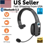 Trucker Bluetooth 5.2 Wireless Headset With Noise Cancelling Mic For Phones Pc. Fixed Price $44.63.