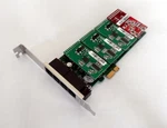 Atcom Axe400p-31 4 Port Analog Pci-e Asterisk Card With 3 Fxs 1 Fxo. Fixed Price $216.30.
