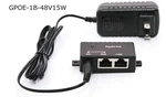New Poe Texas Gpoe-1b-48v15w - Gigabit Single Port Injector Mode B 48v 15w. Fixed Price $29.44.