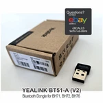 Yealink Bt51-a 1300007 Bluetooth Usb A Dongle For Bh72/bh76 100ft/30m Range. Fixed Price $39.00.