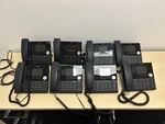 Lot Of 8 Working Mitel 50008266 Mivoice 6920 Ip Phone. Fixed Price $400.00.