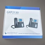 Grandstream Gxp2130 3 Line Enterprise Hd Ip Phone Black New Open Box. Fixed Price $28.99.