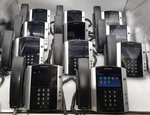 Lot Of (11) Polycom Vvx 601 Business Phones. Fixed Price $385.00.