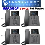 4 Grandstream Grp2610p 2-line 2 Sip Office Phone Poe Version Gs-grp2610p. Fixed Price $199.99.