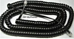 2-pack Flat Black 25ft Snom Ip Phone Long Handset Cord D710 D720 D760 Voip Curly. Fixed Price $15.49.