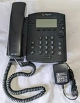 Polycom Black Vvx300 Voip 6-line Business Phone. Fixed Price $29.98.