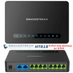 Grandstream Ht818- V2 Voip Gateway With 8 Fxs Gigabit Nat Router. Fixed Price $140.25.