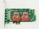 Sangoma A200-r 2.9 Pci Card With 4x Fxo-5 Cards And Aft Base 2.3. Fixed Price $690.00.