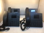Lot Of 4 Mitel/aastra 6867i Sip Telephone With Handset & Stand Offers Welcome!. Fixed Price $84.99.