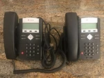 2 Polycom Phones Model Soundpoint Ip 330 Sip Rev L 2201-12330-001 No Ac/dc. Fixed Price $16.24.
