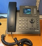Yealink T33gb Verizon Business Desk Phone, 4 Voip Lines, 2.4-inch Color Display. Fixed Price $19.96.
