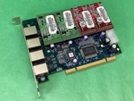 Digium Tdm400p Wildcard Analog Fxo Fxs Pci Card + S100m X100m - Untested. Fixed Price $44.00.