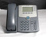 Cisco Spa504g Poe Lcd Display Ip Office Phone W/ Handset & Stand. Fixed Price $34.99.