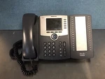 Cisco Spa525g2 5-line Voip Phone W/spa500s 32 Button Attendant Console. Fixed Price $70.00.