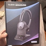 Yealink Wh64 Dual Teams Dect/bluetooth Wireless Headset W/ Charging Base Black. Fixed Price $143.33.