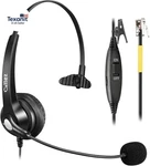 Phone Headset For Yealink Office With Noise Cancelling Mic, Rj9 Mono Telep. Fixed Price $41.14.