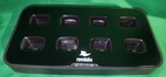 *lot(3) Revolabs 02-08hdchg-c Mic 8 Slot Charger Base Blk 308 349 352-vt No Ac. Fixed Price $20.99.