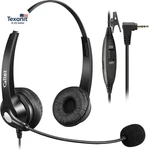 Phone Headset With Noise Cancelling Microphone And Volume Control, Office 2.5mm. Fixed Price $44.22.