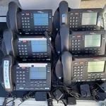 Lot Of 5 Nortel Ntdu82aa70 I2004 Ip Phone With Power Supply. Fixed Price $290.13.