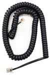 10-pack Lot 9 Ft Polycom Vvx Ip Series Black Handset Curly Cord Phone Receiver. Fixed Price $22.95.