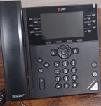 Poly Vvx 450 12-line Voip Ip Phone Ethernet (rj-45) Black Mpn 2201-48840-101. Fixed Price $30.00.