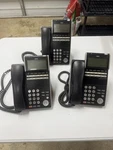 Lot Of 3 Nec Dt700 Series Ilv (xd) Z-y (bk) Desk Display Phone Itl-12d-1(bk) Tel. Fixed Price $27.00.
