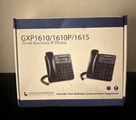 Grandstream Gxp1610 Ip Phone - Corded Wall Mountable Black. Fixed Price $25.00.