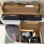 New-poly Studio V12 Usb Video Bar With Wall Mount And Poe Injector. Fixed Price $714.29.